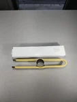 Miles Kimball Corn Cob Cutter Kernel Remover - Yellow Handle # 310746. Fixed Price $14.99.