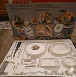 New Starfrit Super Gourmet Food Decorating Ensemble Slicer Kitchen Gadgets. Fixed Price $24.95.