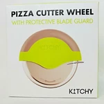 Kitchy Pizza Cutter Wheel With Protective Blade Guard, Super Sharp & Easy Clean. Fixed Price $14.99.