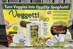 Veggetti Pro Top Spiral Vegetable Cutter, Kitchen, Accessories. Fixed Price $20.00.