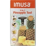Imusa Stainless Steel Pineapple Tool Peels Cores Slices Cuts Wedges Kitchen New. Fixed Price $14.97.