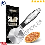 Premium Pizza Cutter Wheel Stainless Steel Sharp Blade Easy To Clean Kitchen. Fixed Price $10.97.