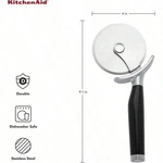 Kitchenaid Classic Stainless Steel Pizza Wheel Cutter 9-INCH Black. Fixed Price $6.99.