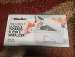 Mueller Pro-series All-in-one, 8 Blade Ultimate Chopper/slicer & Spiralizer. Fixed Price $29.99.