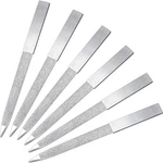 Mudder 6 Pieces Diamond Nail File Stainless Steel Double Side Metal. Fixed Price $11.99.