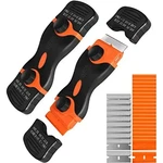 1PC Razor Scraper With 10 Plastic & Steel For Car Home - New. Fixed Price $11.79.