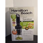 Hamilton Beach 3-IN-1 Vegetable Spiralizer Electric Slicer New Nib 5 Ft Cord. Fixed Price $28.98.