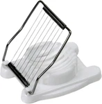 Basic Plastic Egg Slicer, 4 Inches Length 8 Stainless Steel Wires, White. Fixed Price $9.99.