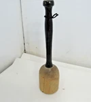 Vintage Wooden Meat Pounder/tenderizer 11" Length Cabbage Cole Slaw. Fixed Price $8.99.