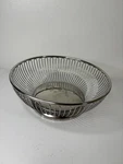 Wmf Fraser's Italy Cromargan Round Wire Bread Basket Fruit Bowl 18/8 Steel. Fixed Price $18.00.