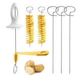 Potato Slicer Spiral Cutter - Tornado Chips Making Tool, Twisted Slice.... Fixed Price $15.72.