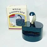 Rsvp 1988 Willie Woodpecker Toothpick Dispenser Kitsch Classic 80S Bird Man Cave. Fixed Price $15.43.