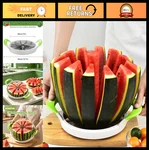 Extra Large Watermelon Slicer With Comfort Grip, Stainless Steel Cutter. Fixed Price $55.79.