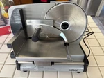 Nesco FS-250 8.7 Inch 180W Electric Food Slicer. Fixed Price $75.00.