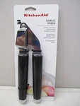 Kitchenaid Shiny Handle Black Garlic Press. Fixed Price $18.50.