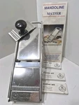 Matfer Mandoline Vegetable/fruit Slicer France Professional Grade 3 Cutters. Fixed Price $79.99.