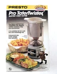 Presto Pro Tatertwister Electric Curly Cutter W/ 4 Cutting Discs. Fixed Price $119.99.