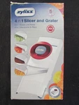 Classic Zyliss Stainless Steel Adjustable 4 1 Slicer & Grater - Blades. Fixed Price $15.95.