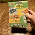 Perfect Fries As Seen Tv One Step Natural French Fry Cutter. Fixed Price $5.00.