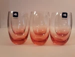 New Leonardo Stemless Wine Glasses Rock Juice Coral Set Of 6. Fixed Price $14.99.