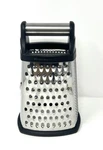 Oem Kitchenaid Stainless Steel Box Grater With Black Handle, Dishwasher Safe. Fixed Price $12.00.