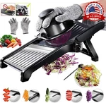 Rebanador De Mandolina Para Cocina Acero Inoxidable Cortador Verduras. Fixed Price $49.99.