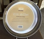 Martha Stewart (mse) 11-IN Stainless Steel Skillet W/ Extension Handle New. Fixed Price $22.95.