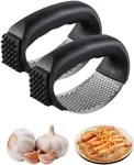 Stainless Steel Garlic Press, New Rocker, Home Kitchen Utensils Por. Fixed Price $33.99.