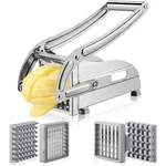 Stainless Steel Manual Potato Cutter 4 1 French Fries Slicer. Fixed Price $39.99.