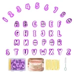 Fondant Letter Number Cookie Stamp Tools Set Cake Decorating. Fixed Price $15.99.