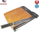 12 In Heavy Duty Paper Cutter 30 Sheet Capacity Titanium Blade Trimmer Durable. Fixed Price $82.97.