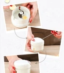 Mini Garlic Press Mashed Stirring Brush Hand Pulled Crushing Home Kitchen. Fixed Price $12.80.