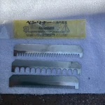Benriner Interchangeable Toothed For Vegetable Mandoline Slicer 3-BLADES. Fixed Price $16.99.