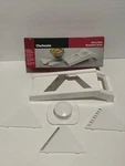 Chefmate Heavy-duty Mandoline Slicer- Makes Decorative Cuts. 3 Blade Options. Fixed Price $16.00.