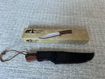 Black Hills Steel Bandit 12" Dagger W/ Nylon Sheath BKH-212 Pakkawood Handle. Fixed Price $9.99.