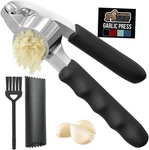 Gorilla Grip Garlic Press And Peel Set, Heavy Duty Mincer Tool, Large Ergonomic. Fixed Price $25.15.