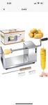 New Stainless Steel Potatoe Manual Tornado Spiral Slicer Cutter H001. Fixed Price $30.00.