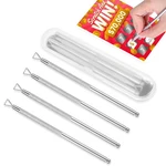 Lottery Scratcher Ticket 1 Or 4 Pc Off Tool Metal Label Scraper Reusable. Fixed Price $7.10.