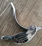 New Pkg Norpro Stainless Steel Lemon / Lime Juice Squeezer Bird Spring Design. Fixed Price $15.00.