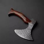 Handmade Damascus Steel Pizza Cutter Premium Chefs Kitchen Tool With Sharp Blade. Fixed Price $55.99.