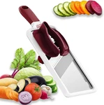 Adjustable Mandoline Slicer For Kitchen With Stainless Steel Blades Vegetable. Fixed Price $21.49.