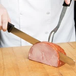 Mercer Culinary Millennia 12" Slicer Knife High Carbon Japanese Steel Blade. Fixed Price $26.00.