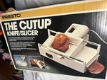 Vintage Presto Cutup Knife/slicer Meat/food 1982 British Hong Kong Unused. Fixed Price $52.00.