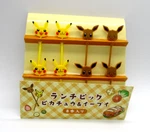 Pokemon Center Food Picks Pikachu Eevee For Lunch Box Bento 8PCS. Fixed Price $12.79.
