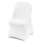 Vevor 30PCS White Stretch Spandex Folding Chair Covers For Wedding Party Dining. Fixed Price $43.90.