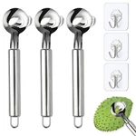 Gedeuban 3 Pcs Pelador Nopales Con Espinas, Cuchara Para Pelar, Cactus Pee.... Fixed Price $9.63.