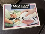 Vintage Robo-slicer W/ Meat Tenderizer Hand Operated Appliance Kitchen Tool. Fixed Price $9.99.