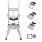 Vegetable Dicer Fruit Chopper Onion Tomato Slicer French Fry Cutter + 4 Blades. Fixed Price $69.99.