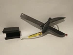 Clever Cutter Stainless Germany Scissors & Cutting Block Chopper/ Slicer Tool. Fixed Price $16.99.