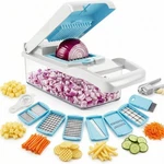 Casafoyer 16-IN-1 Vegetable Chopper, Mandoline Slicer Food Processor. Fixed Price $21.99.